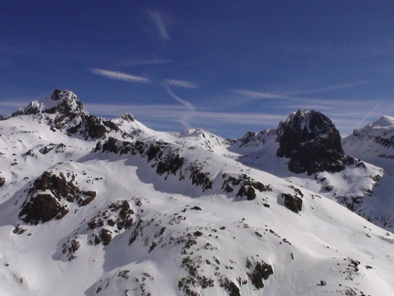 Vue vers le couloir de la veille...