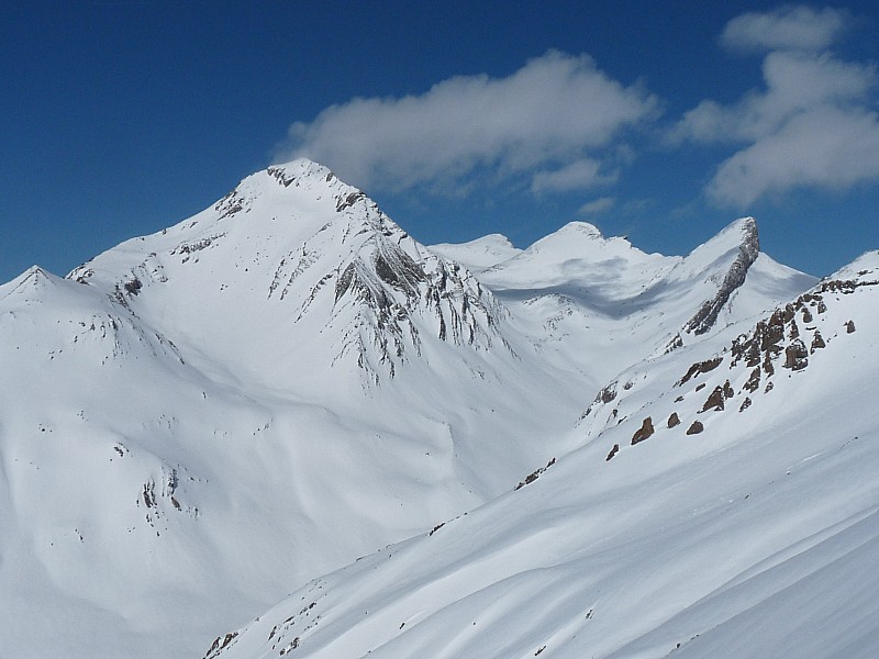 #3 Vue Nord-Ouest : Goléon et Aiguilles de la Saussaz Vue Nord-Ouest : Goléon et Aiguilles de la Saussaz