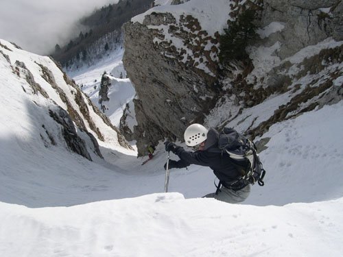 #1 la descente par le pas Etoupe : c la descente par le pas Etoupe : c'est pas tres large...