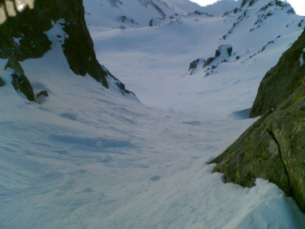 #2 Dent du Pra : Bonnes conditions pour le couloir N Dent du Pra : Bonnes conditions pour le couloir N