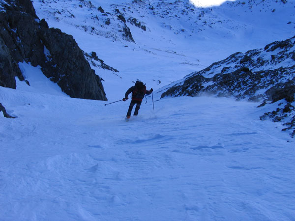 #2 Couloir NO du Coutet : moms se régale Couloir NO du Coutet : moms se régale