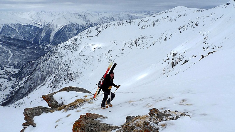 #2 Sortie du premier goulet : On remet les skis Sortie du premier goulet : On remet les skis
