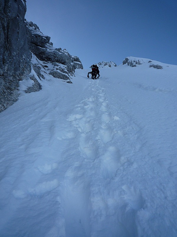 #3 Paré de Joux : Après la goulotte, bientôt le sommet Paré de Joux : Après la goulotte, bientôt le sommet