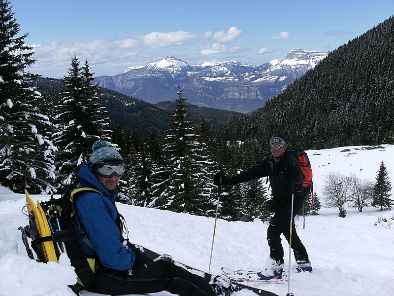 #8 Fin d Fin d'une belle journée : avec la Chartreuse en arrière plan.