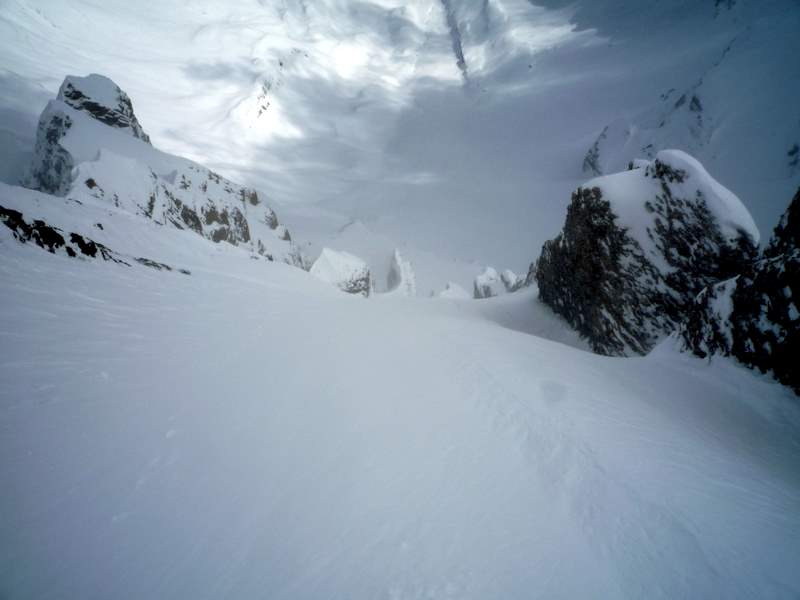 #16 Dent de Barme : Le couloir de droite Dent de Barme : Le couloir de droite