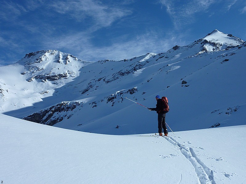 #4 Sommet en vue : Dans la traversée à ~2900m Sommet en vue : Dans la traversée à ~2900m
