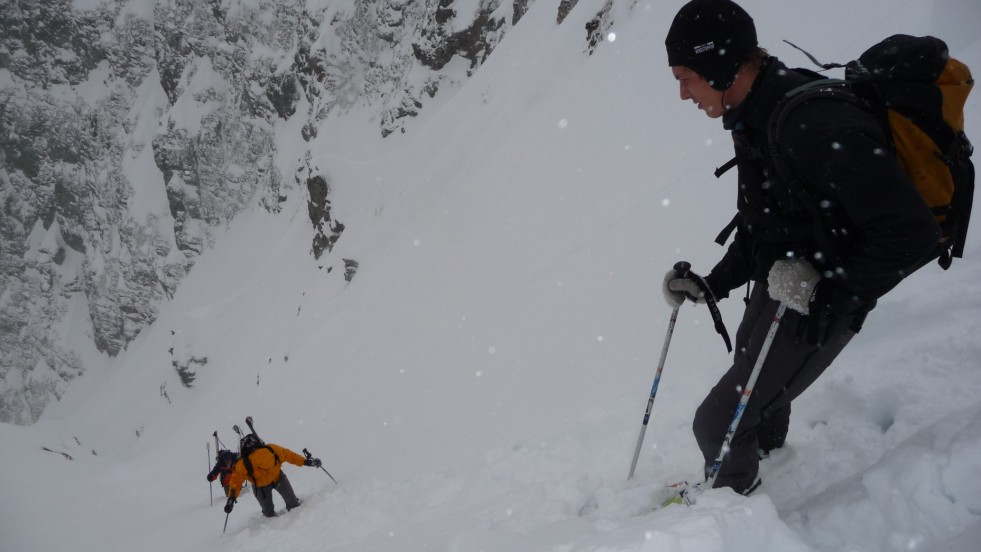 #7 Sommet du couloir : Marc entrain de bouillir ... Sommet du couloir : Marc entrain de bouillir ...