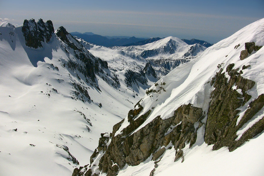 En haut du couloir sud, avec vue sur mer !