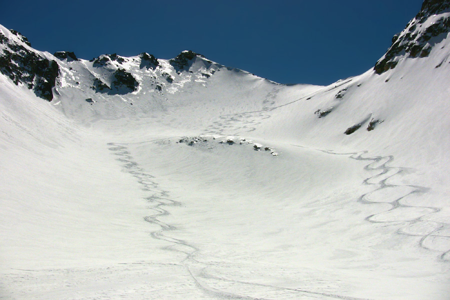 La surprise, descente de rêve du versant nord du Pas des tablasses