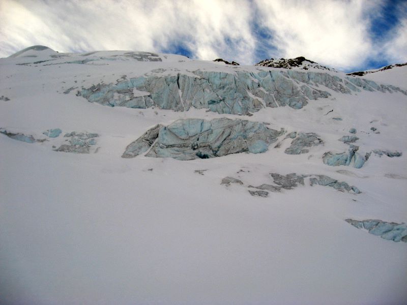 #13 Séracs : Les premiers gros séracs de la montée; Séracs : Les premiers gros séracs de la montée;