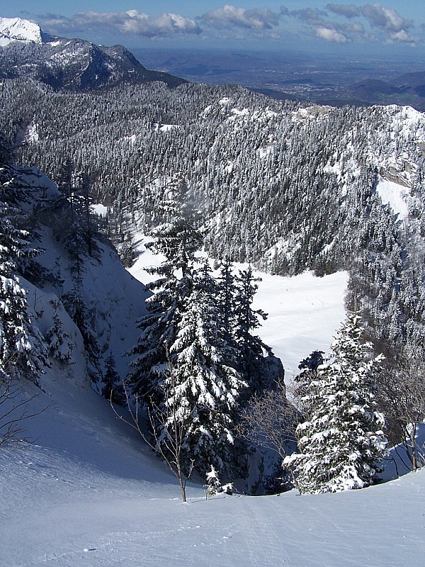#7 Petit som : Le haut du couloir W du petit som Petit som : Le haut du couloir W du petit som