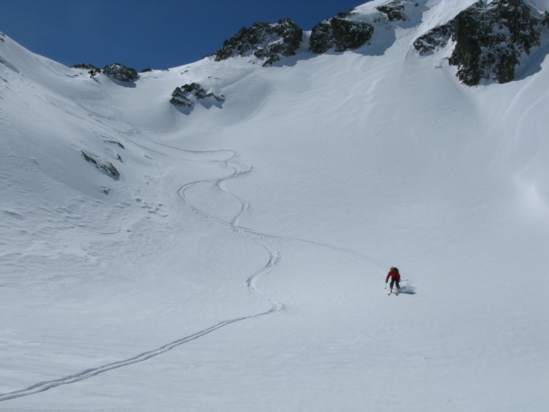#4 Relief torturé : neige poudreuse à variable Relief torturé : neige poudreuse à variable