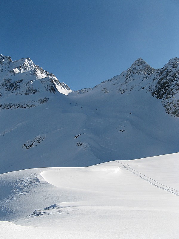 #2 Col de morétan : Une jolie trace vers le col de Morétan Col de morétan : Une jolie trace vers le col de Morétan
