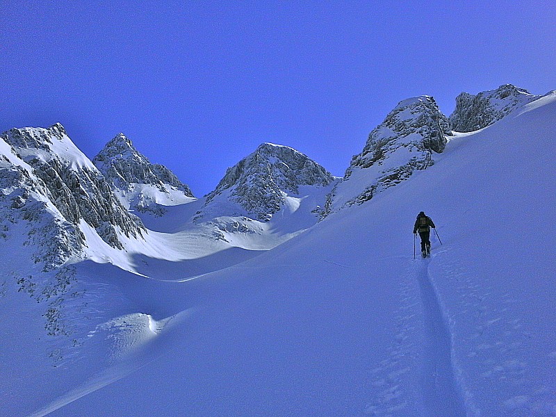 #5 La vue : en direction des cols du Gleyzin La vue : en direction des cols du Gleyzin