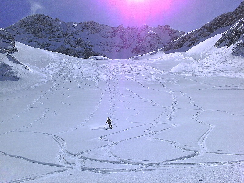 #9 Descente de rêve : sur le glacier du Gleysin ! Descente de rêve : sur le glacier du Gleysin !