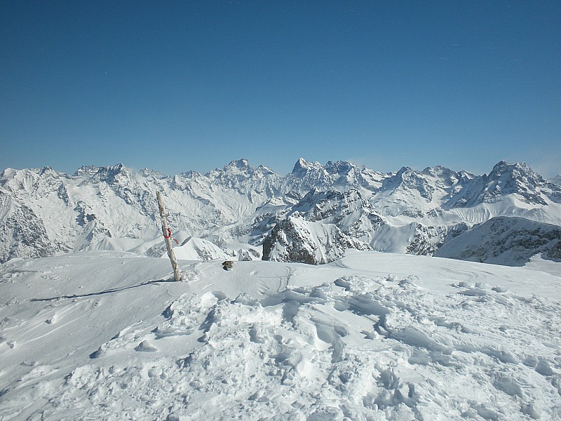 #6 chaillol 5 : les écrins vus du sommet chaillol 5 : les écrins vus du sommet