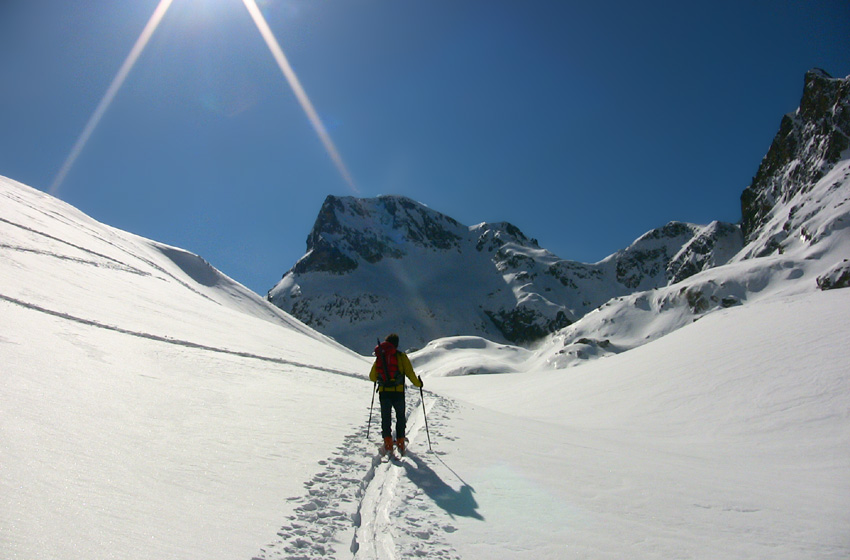 Belle montée, La trace est faite, Tête du  Lac Autier