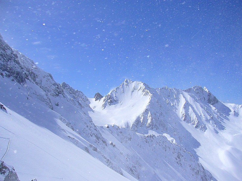 #5 Col de Morétan : Vue sur la pointe de Comberousse depuis le col de Morétan. Col de Morétan : Vue sur la pointe de Comberousse depuis le col de Morétan.