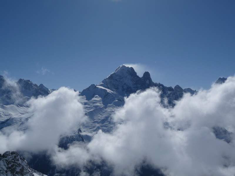 #1 Aiguille Verte : Dans la montée au col des Crochues... Aiguille Verte : Dans la montée au col des Crochues...