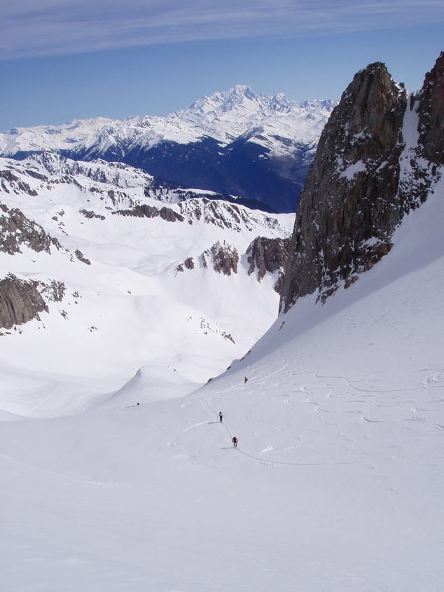 Glacier de Celliers : Super neige!