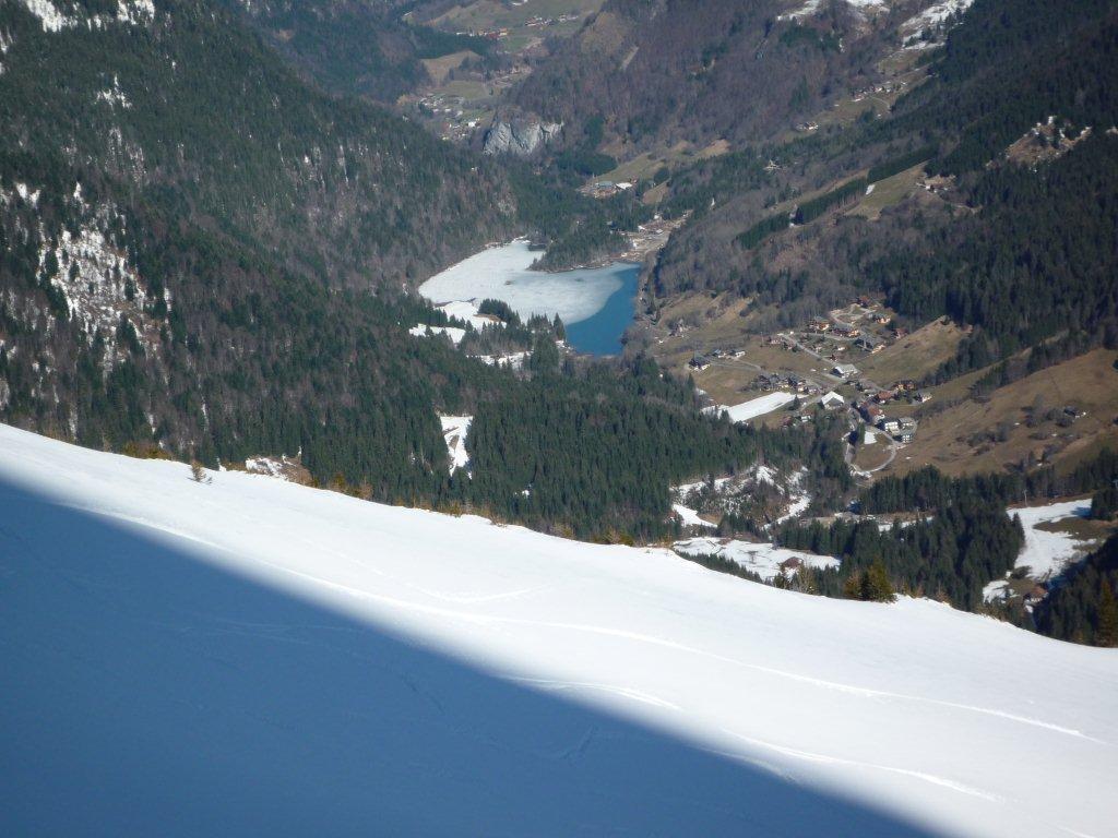 #2 Lac de Vallon : bleu blanc et blanc bleu Lac de Vallon : bleu blanc et blanc bleu