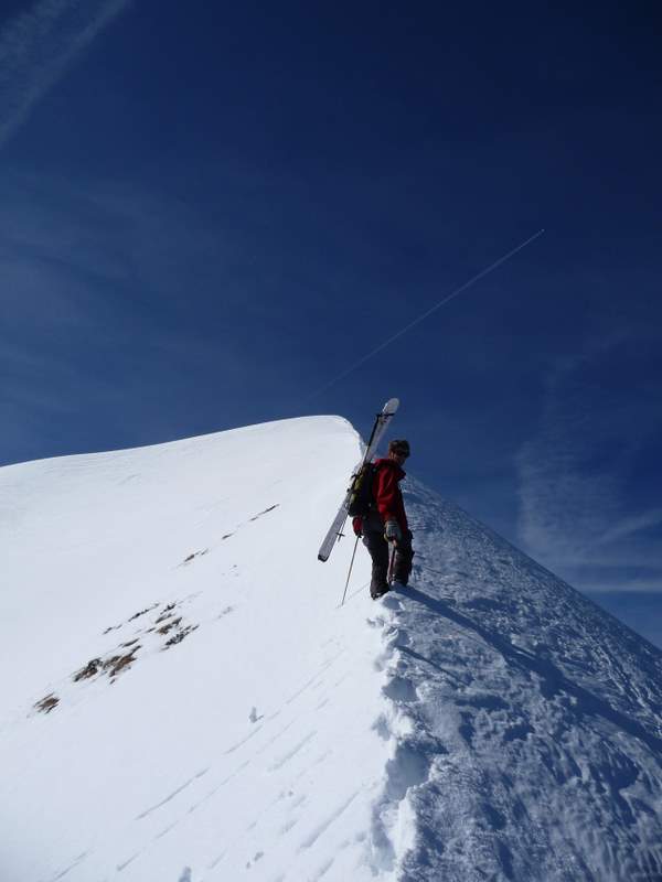 #6 Pte de Hte Béné : Sortie sur l Pte de Hte Béné : Sortie sur l'arête sommitale