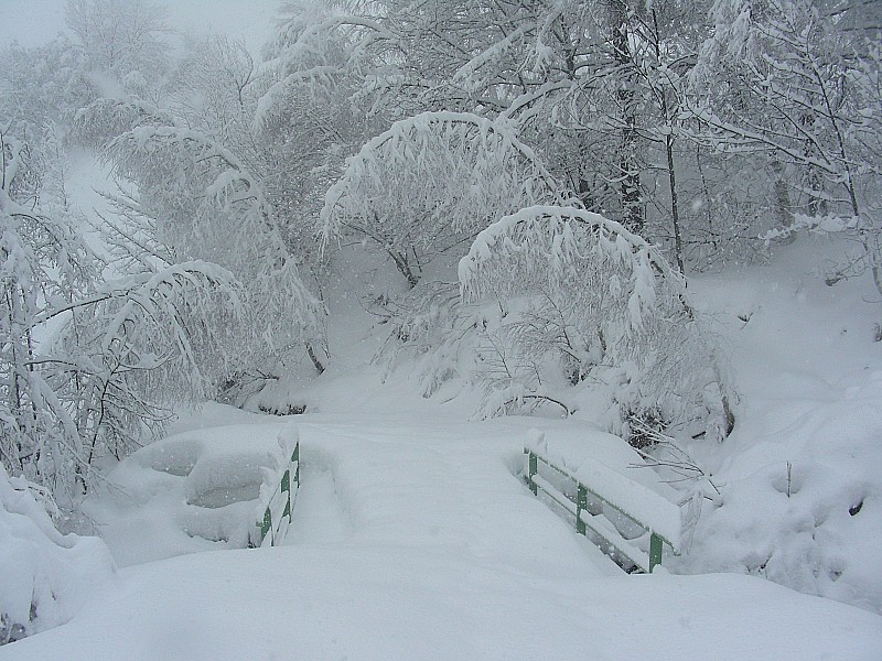 #2 Pont au dessus de Montcheny : Jamais vu autant de neige ici si tard... ! Pont au dessus de Montcheny : Jamais vu autant de neige ici si tard... !