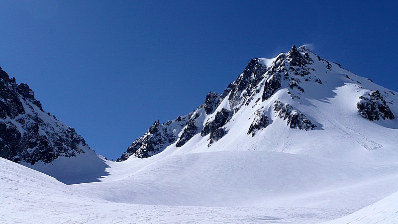 #3 Col de la Combe Madame : 2 personnes vers le col Col de la Combe Madame : 2 personnes vers le col