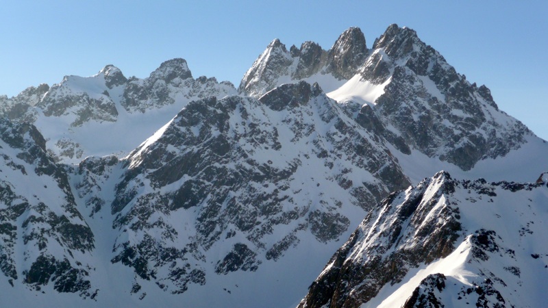 Aiguilles de l'Argentière : et Brêche de la Marmottane