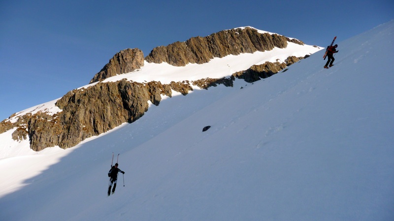 Au dessus de la Gorge : A partir de là, nous ne verrons plus personne