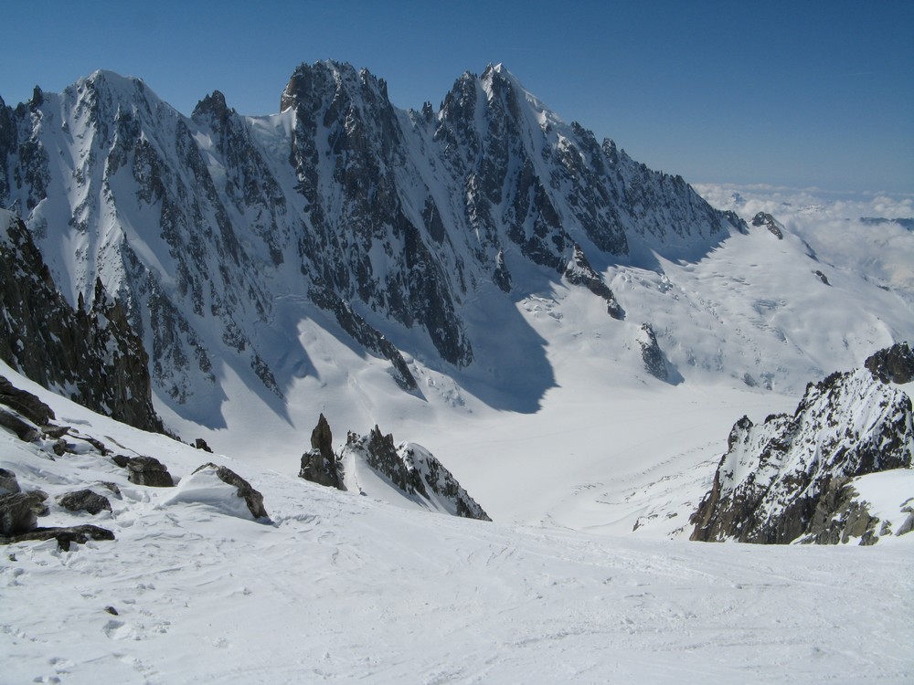 #17 Col d Col d'Argentière : Une bien belle vue sur les versants Nord-Est