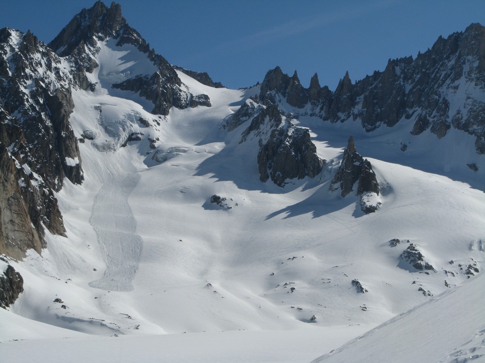 #12 Col d Col d'Argentière : Notre glacier du Jour !