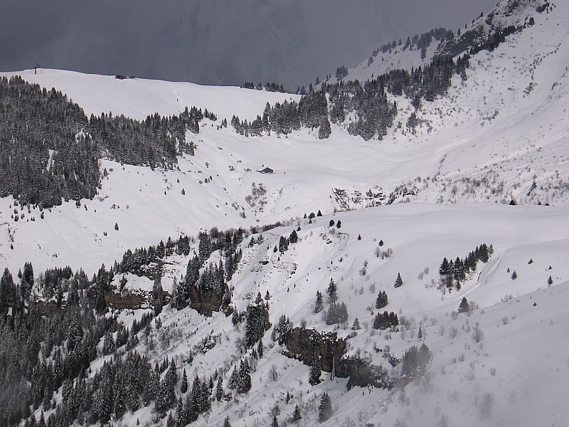 #5 vue du sommet : vue sur pre rosset, aiguilles croches vue du sommet : vue sur pre rosset, aiguilles croches