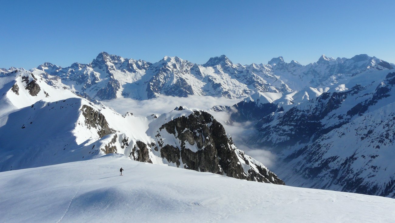 #2 Dans la montée : au passage au col de fond froide Dans la montée : au passage au col de fond froide