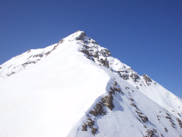 #8 le rougnous arete est : tres belle arete et tres belle face sud le rougnous arete est : tres belle arete et tres belle face sud