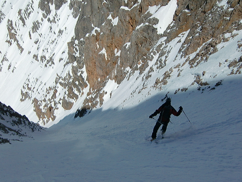#5 Descente du Couloir : Brize à l Descente du Couloir : Brize à l'aise dans son premier 5.1