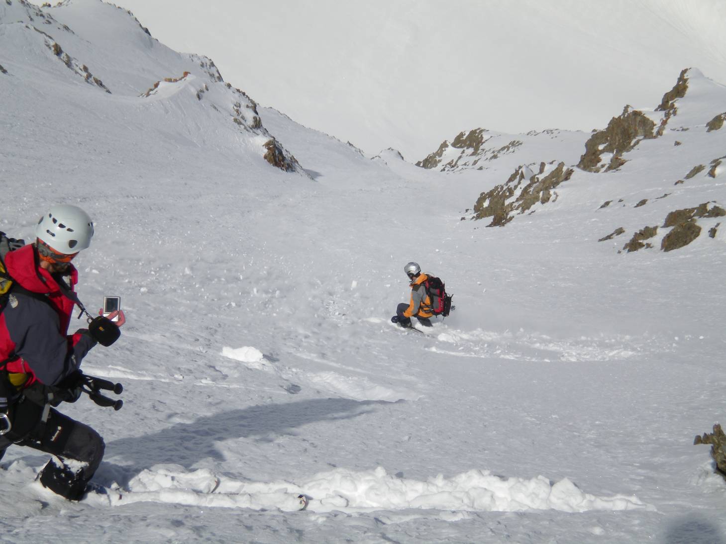 #9 Col du Vaccivier : Du super ski dans la grande pente Col du Vaccivier : Du super ski dans la grande pente