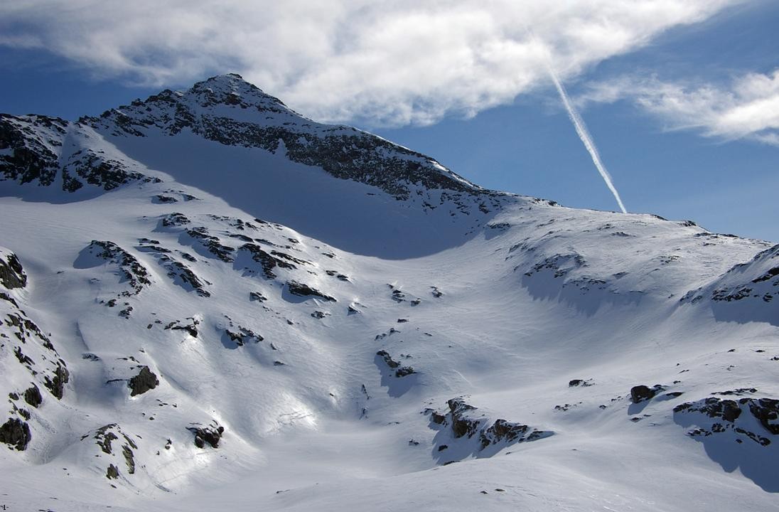 #1 Arrivée au Col d Arrivée au Col d'Arbéron : et vue classique de belle ampleur sur le sommet "immédiat" de la vallée.