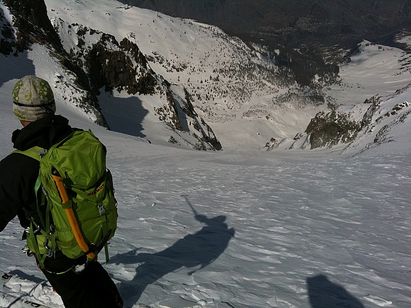 #4 Enfetchores : Descente magnifique. La Grave en contrebas. Enfetchores : Descente magnifique. La Grave en contrebas.