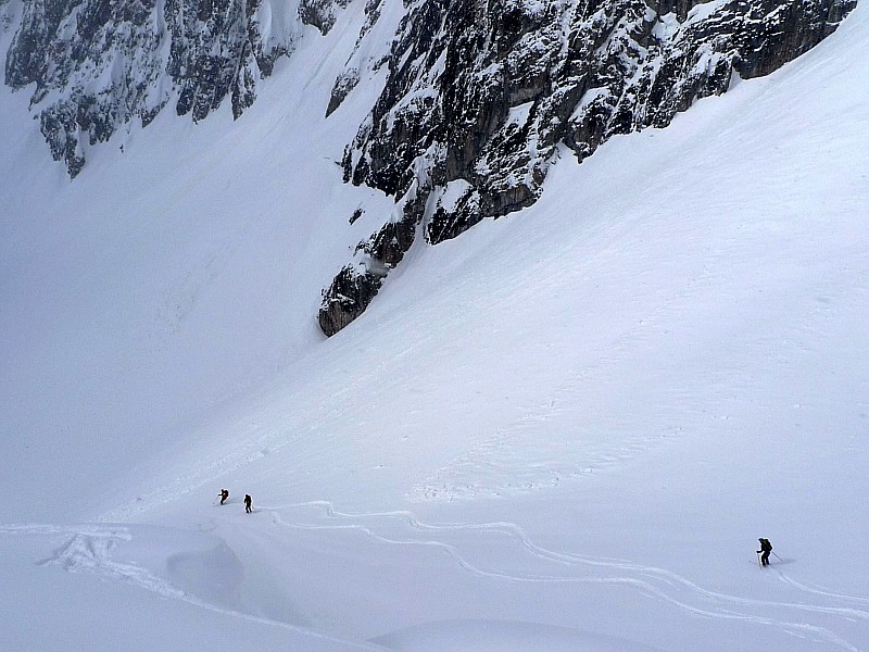 #15 Sous le Col des Béraudes : ça skie tout seul Sous le Col des Béraudes : ça skie tout seul