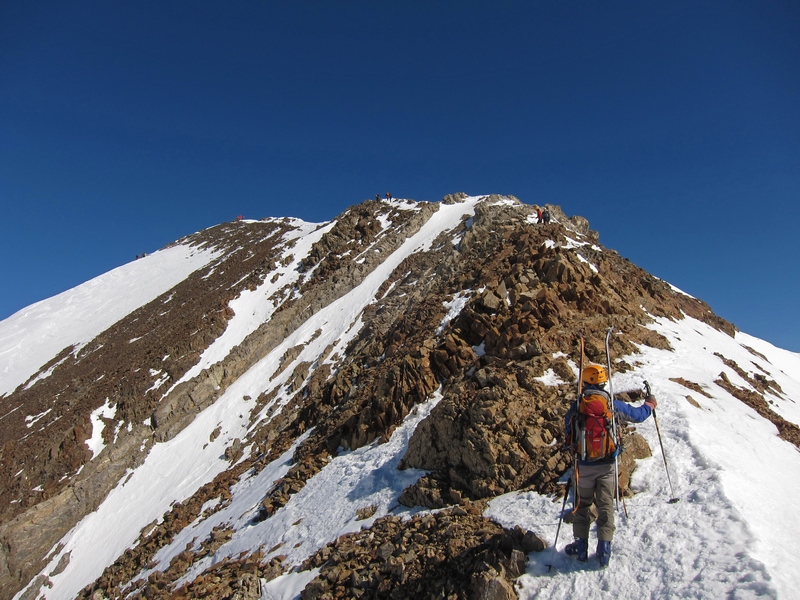 #7 Arête S des Posets : non loin du sommet Arête S des Posets : non loin du sommet