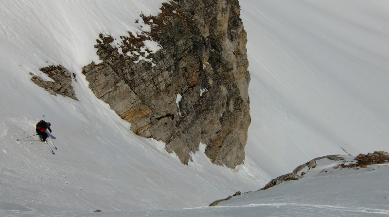 #10 Vers le Vallon du Peyron : Joli ptit couloir Vers le Vallon du Peyron : Joli ptit couloir