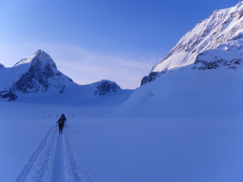 Col de l'Evêque : Montée vers le col de l'Evêque