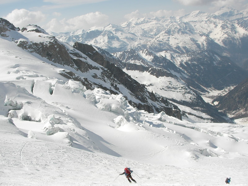 Descente vers Champex : Avant le col des Ecandies