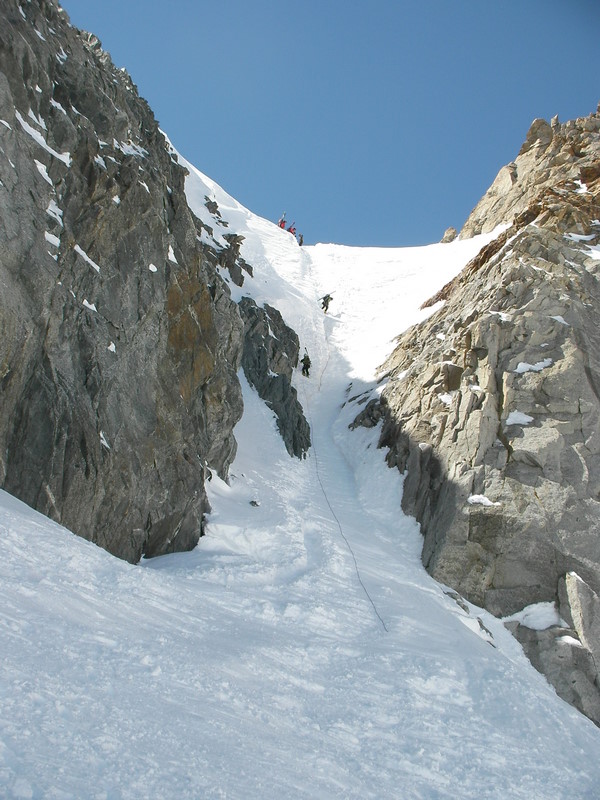 Chardonnet : Rappel, mais ça doit pouvoir passer en ski...