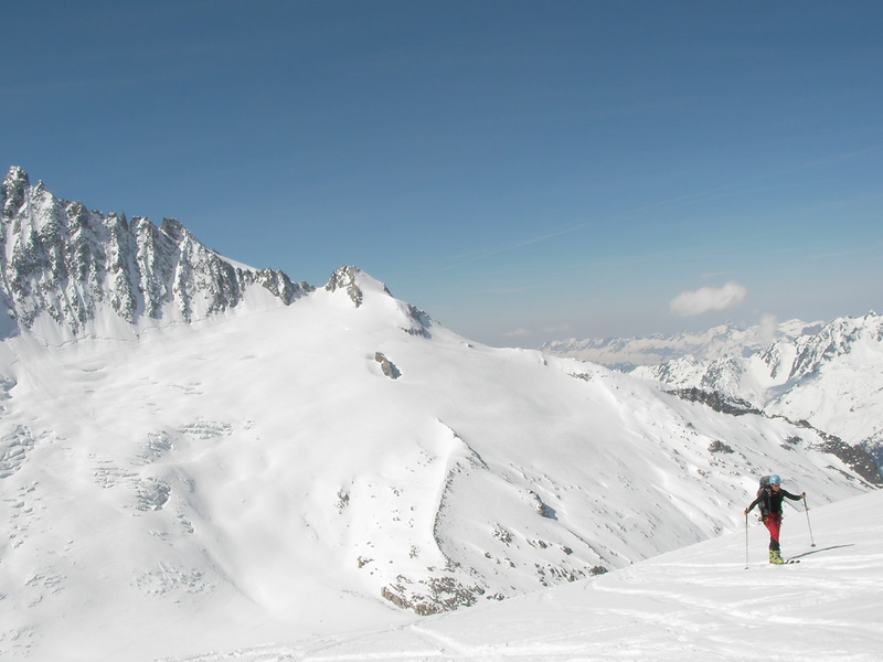 Chardonnet : Montée