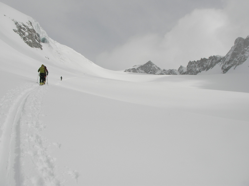 Glacier du Brenay : Partie supérieure