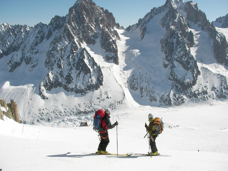 Chardonnet : Première montée en vue