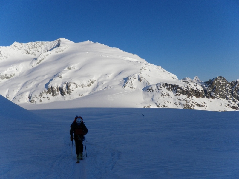 Pigne d'Arolla : Vue sur la Pigne d'Arolla