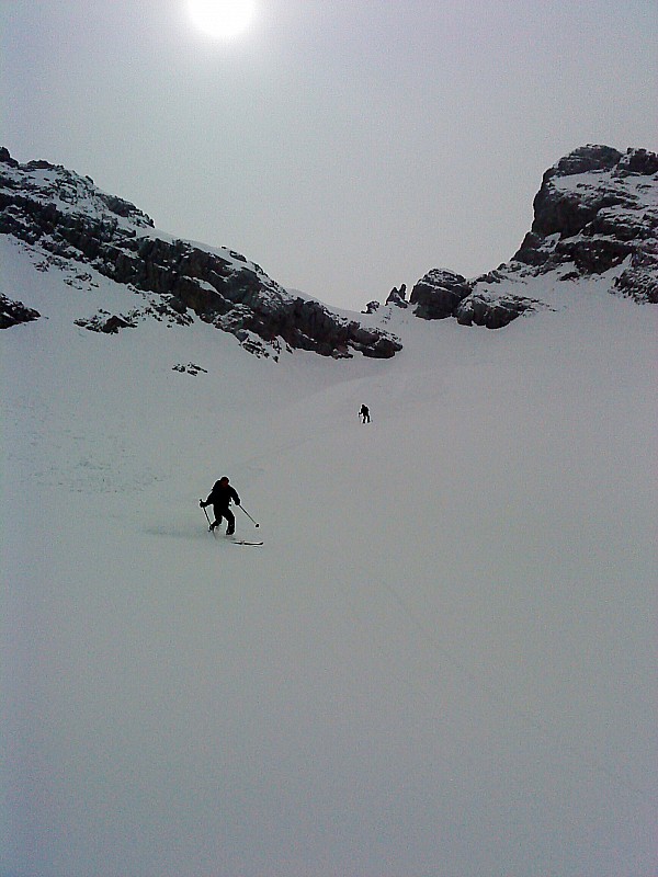#8 descente sous Chombas : Excellente neige là aussi descente sous Chombas : Excellente neige là aussi